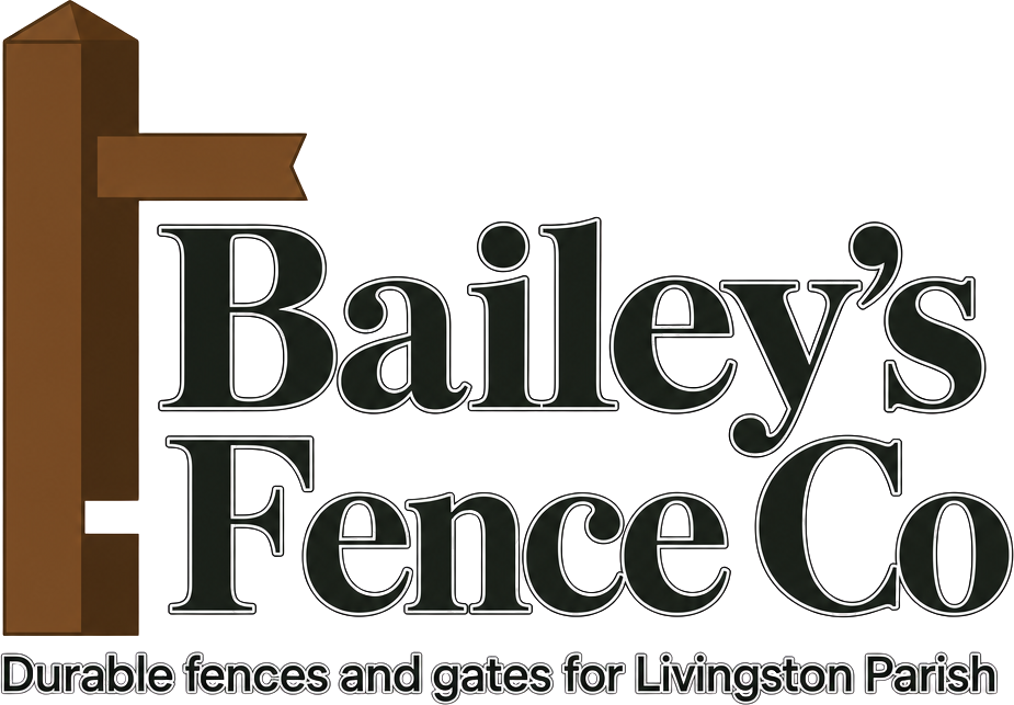 Bailey's Fence Co logo