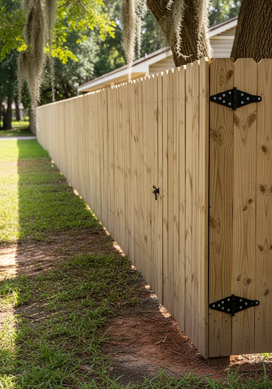 Ponchatoula home exterior detail showcasing typical Tangipahoa Parish property features and landscaping style.